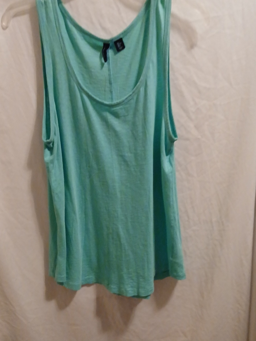 Cynthia Rowley Mint Green Scoop Neck Tank